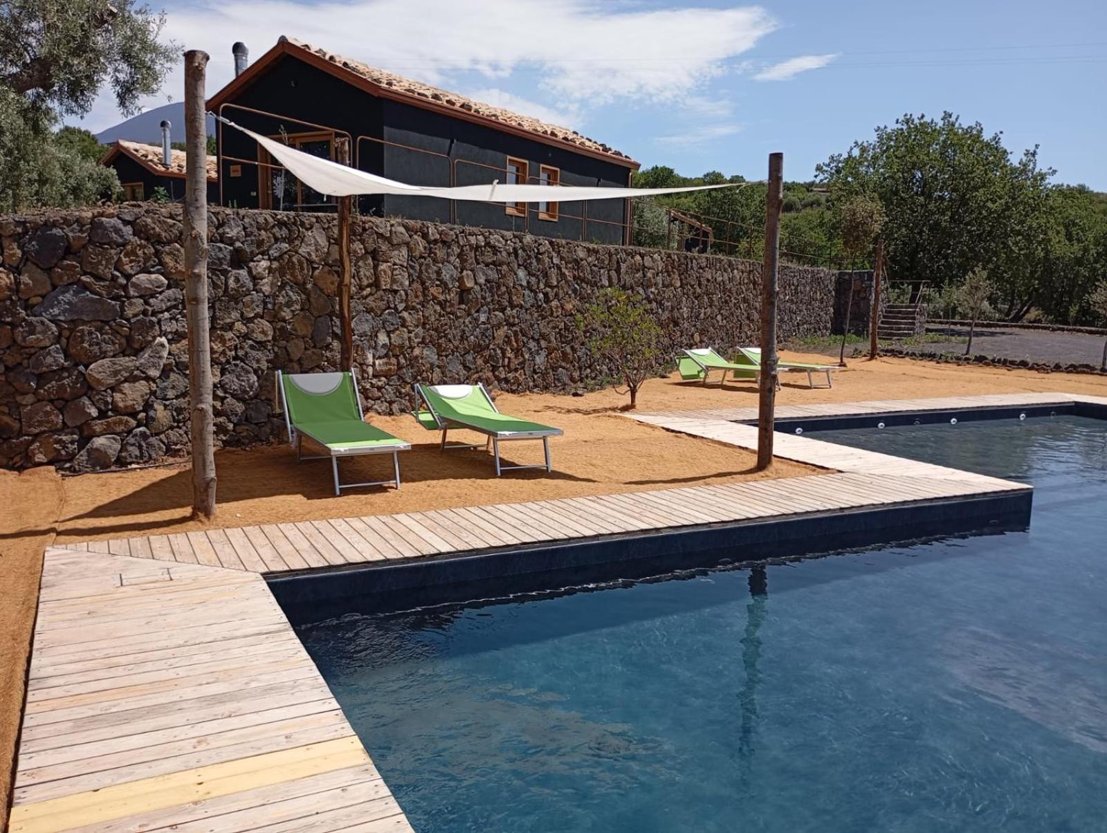 Podere Dell'Etna Segreta - Essential Nature Hotel & Glamping ビアンカヴィッラ エクステリア 写真