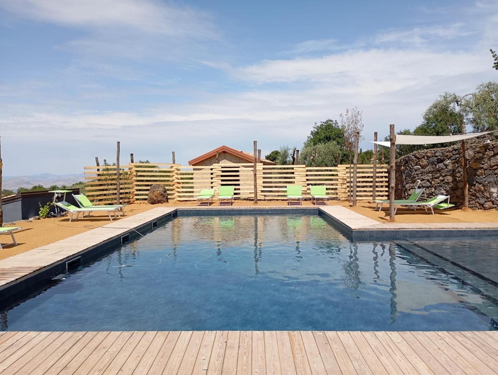 Podere Dell'Etna Segreta - Essential Nature Hotel & Glamping ビアンカヴィッラ エクステリア 写真