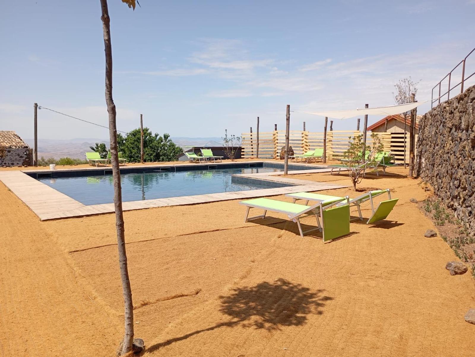 Podere Dell'Etna Segreta - Essential Nature Hotel & Glamping ビアンカヴィッラ エクステリア 写真